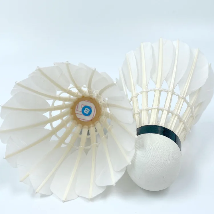 Dmantis G8 Indoor Badminton Shuttlecock 74-78 Class A Durable Stretched Goose Feather Cork Head Stable Sports Training Daily Use