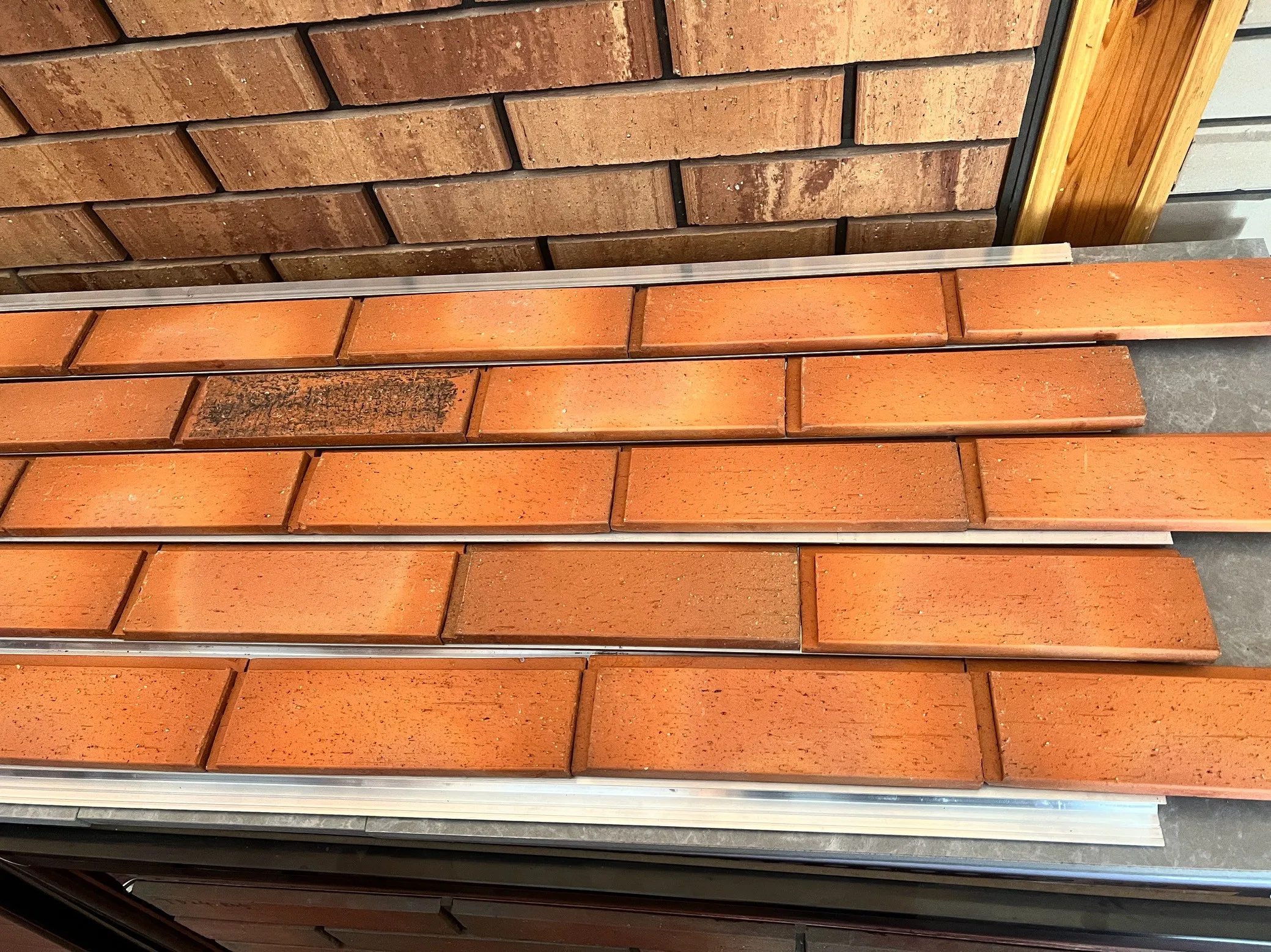 China Fujian cladding curtain wall terracotta panel tiles dry hanging Russia popular