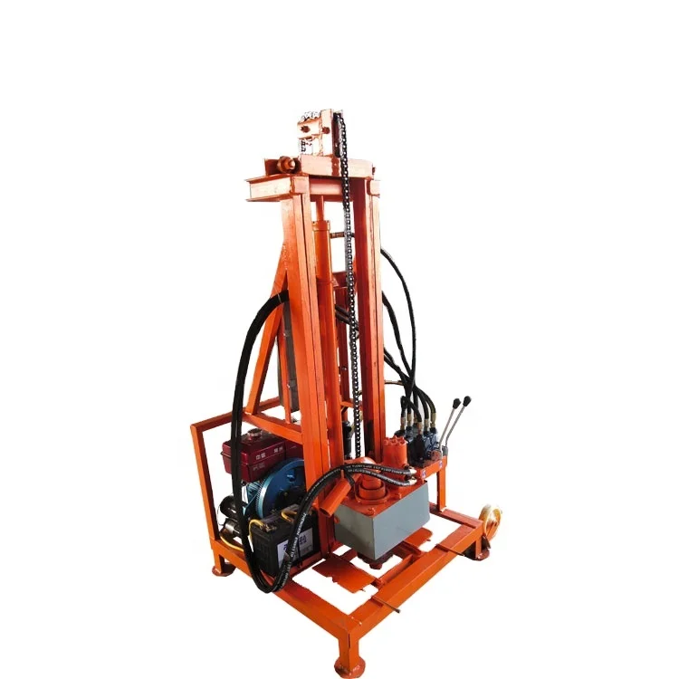 Low price Borehole Drilling Machine water well drilling machine spare parts water well drilling rigs double head