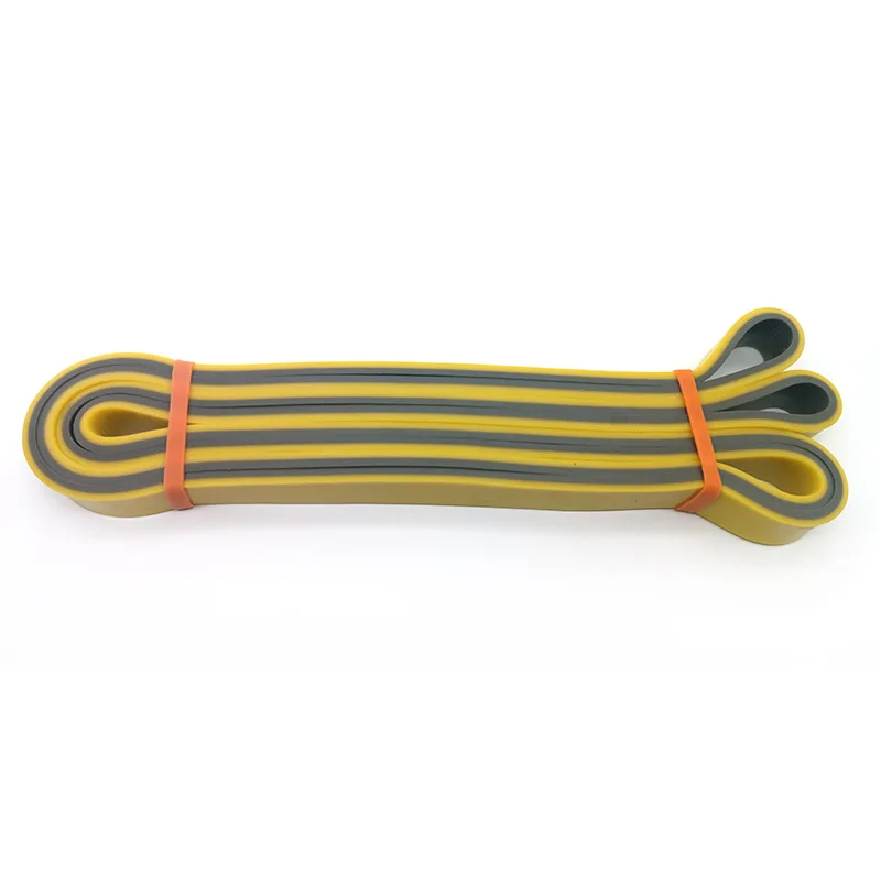 Custom Logo Heavy Duty Elastic Rubber Latex Resistance Bands Pull Up Assisted Exercise Stretching Bands Set for Gym