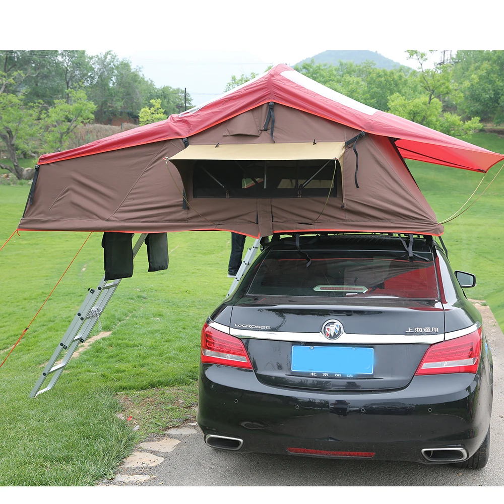 Unistrengh High quality outdoor soft shell roof top tent 4x4 camping car rooftop tent