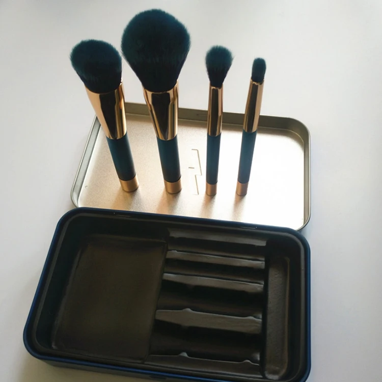 
New Design Magnetic Makeup Brush Set High Quality Low Moq Private Label Synthetic Make Up Brushes 