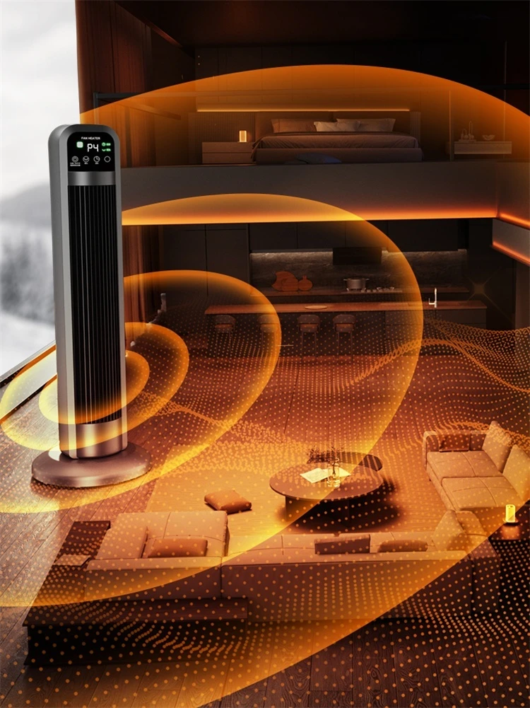 New Product Small Electric Space Heater Ceramic Space Heater Portable Heater Fan for Office Overheat Protection