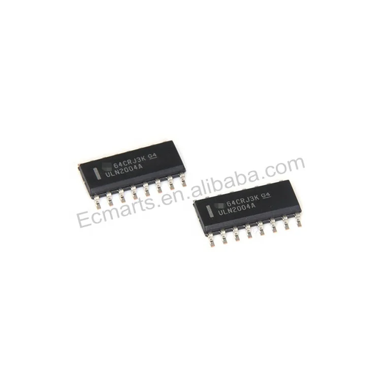 EC-Mart ULN2004A выключатель питания/драйвер 1:1 Силовые транзисторы NPN 500mA SOIC-16 ULN2004ADR