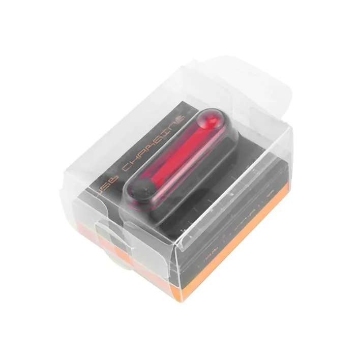 Hot Sales USB Rechargeable Bike rear light COB LED 6 Modes Red Bicycle Taillight for night riding