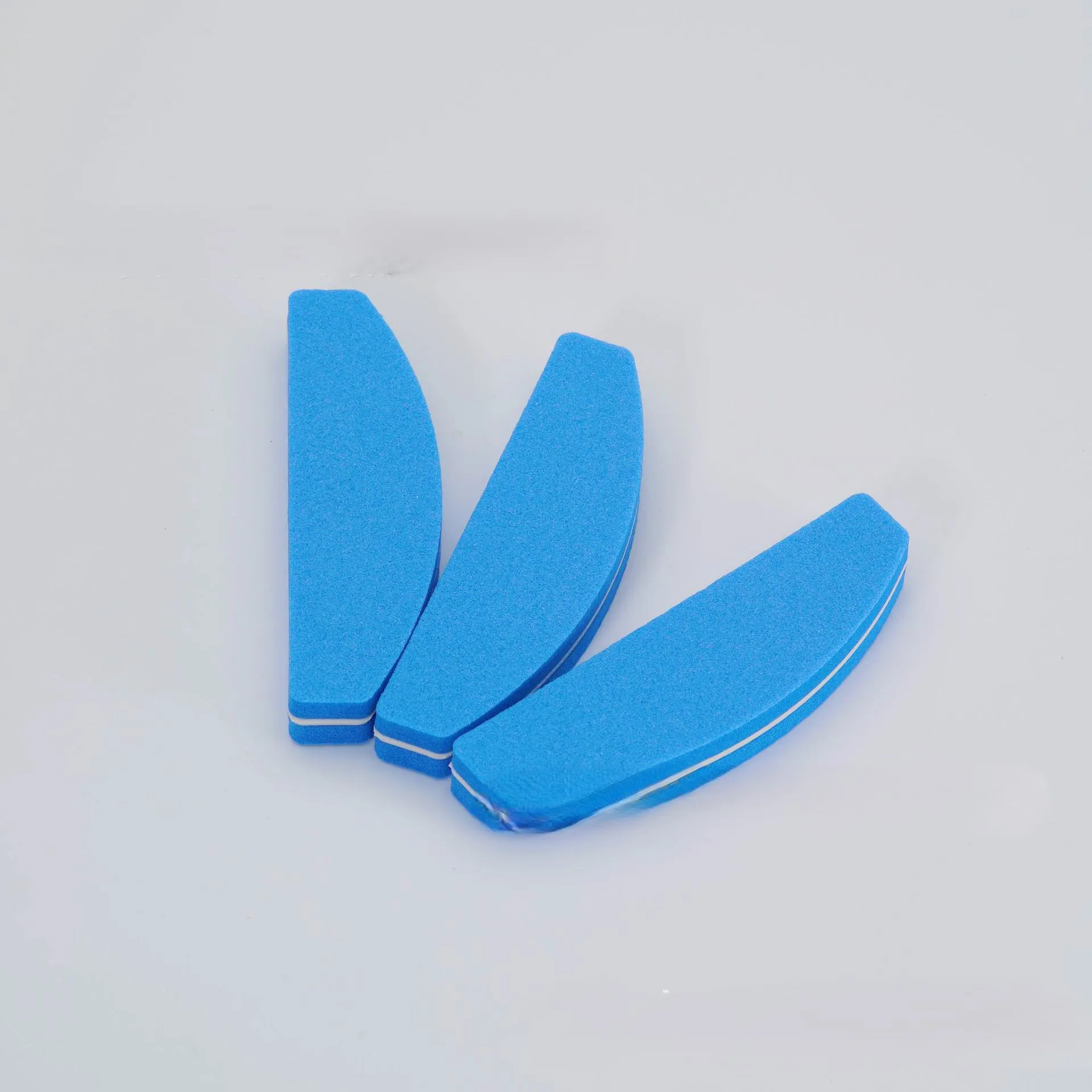 Новая мини-пилка для полировки губкой с двухсторонней многоцветной утолщенной полировочной полоской и высокоэластичной пилкой ногтей