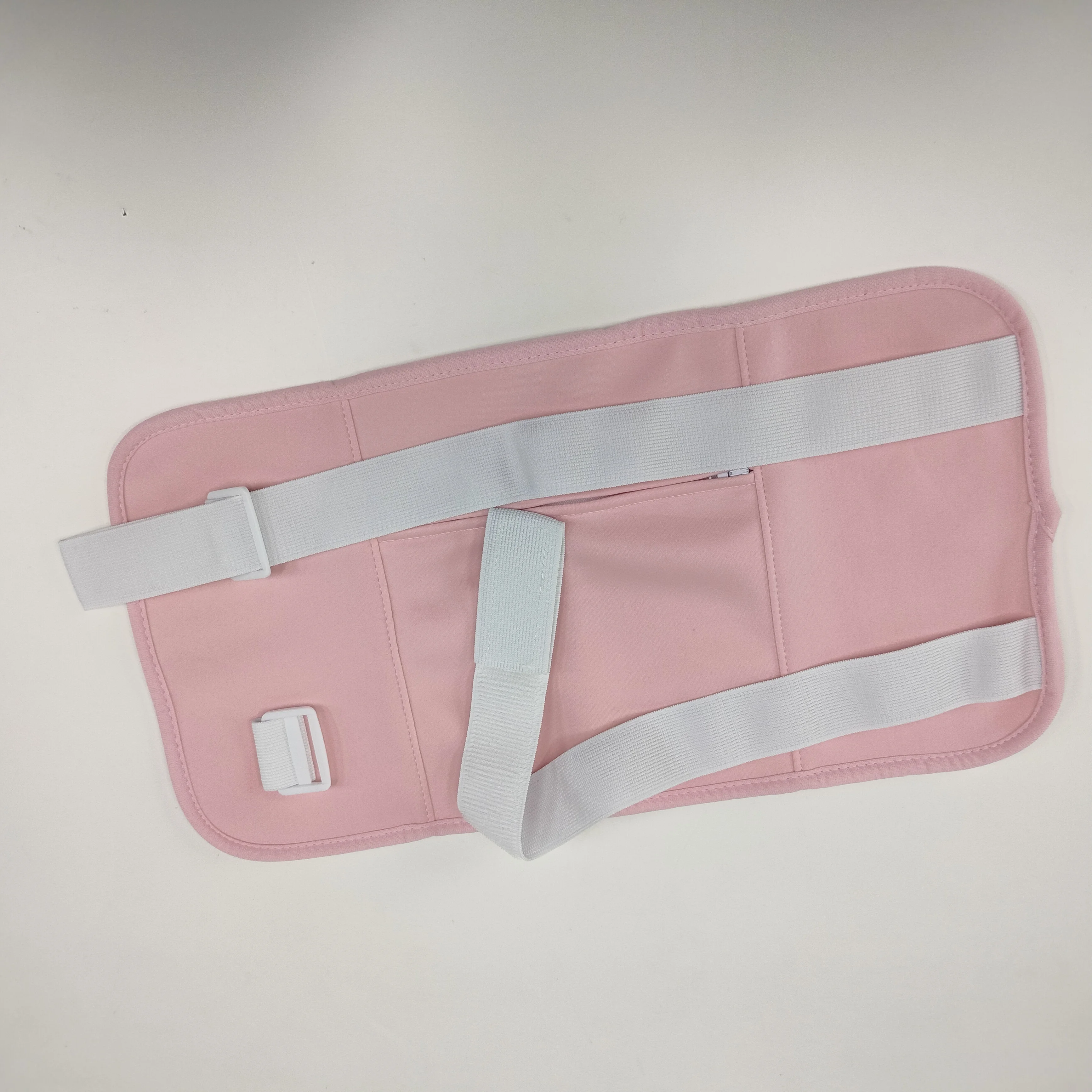 Adjustable strap pads reusable organic cotton flannel around breast stomach wrap castor oil pack Organic Compression Wrp