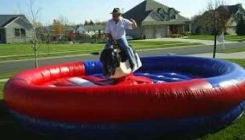 Durable Inflatable Mechanical Bull for Indoor and Outdoor Use at Various Events