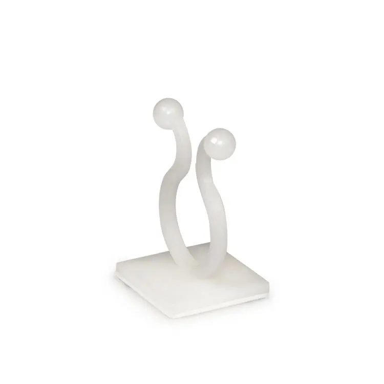 Быстрая доставка, крепление для кабельной стяжки, Белый Нейлоновый 66 креплений, водонепроницаемый поворотный галстук