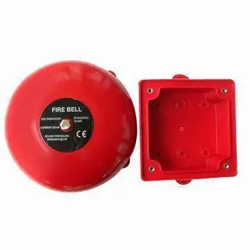 SUMRING Fire Bell Factory Fire Alarm Bell 24V or 12V Electric Waterproof Outdoor Fire Bell Rated Current 23mA