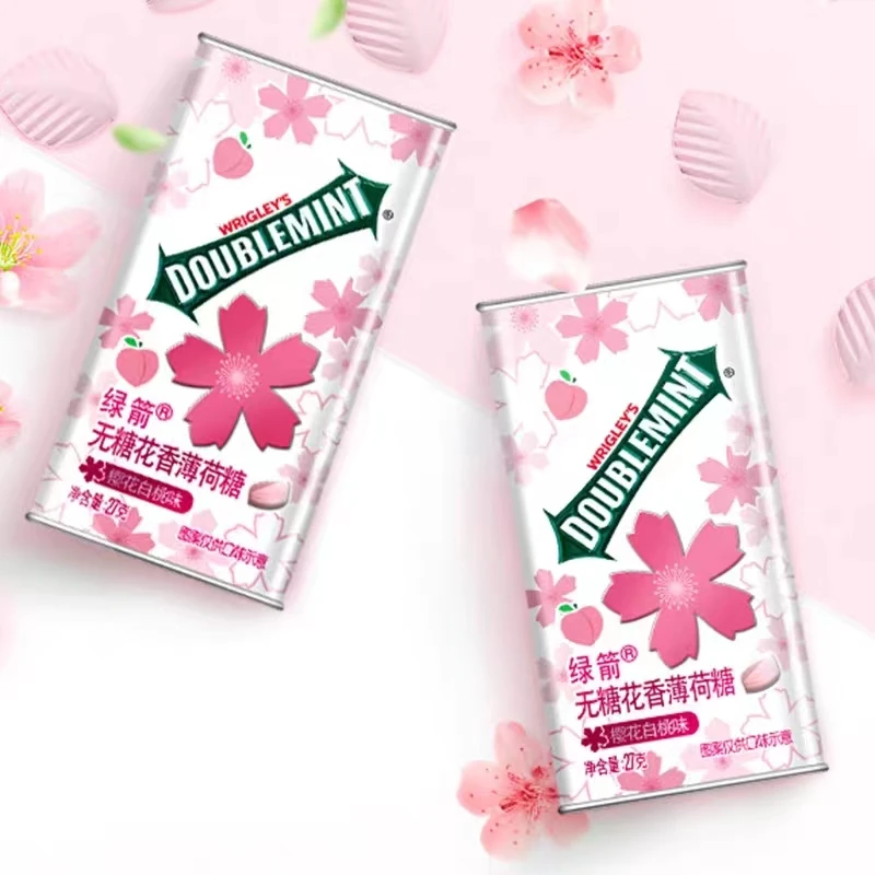 Chinese  Chewing Gum Sugar Free Chewing Gum 27g Floral Mints Mint Flavored Osmanthus White Tea Flavor