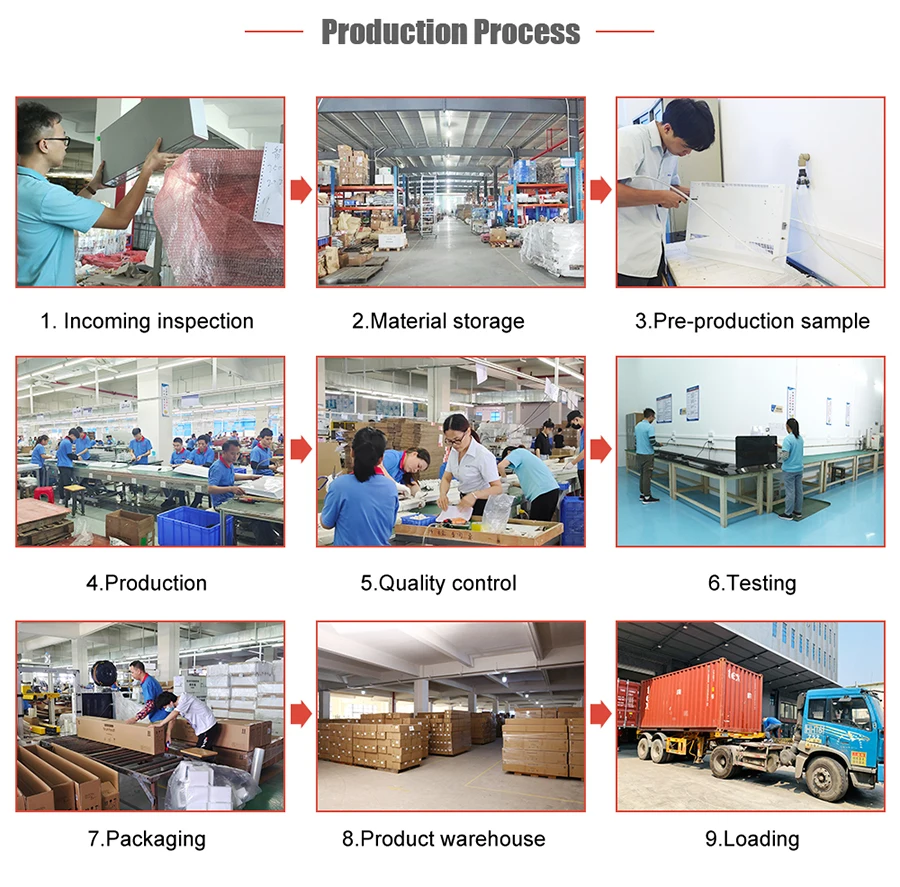 Remote Control 24h timer Modern Wall mounted Indoor Housing use living room electric fireplace heater with Led Flame