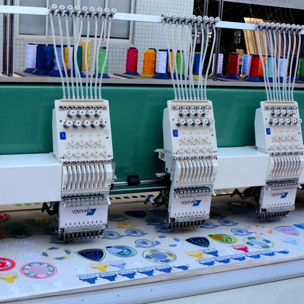 Yonthin Flat Embroidery Machine YX-921 400 X 750mm Embroidery Area Easy to Operate