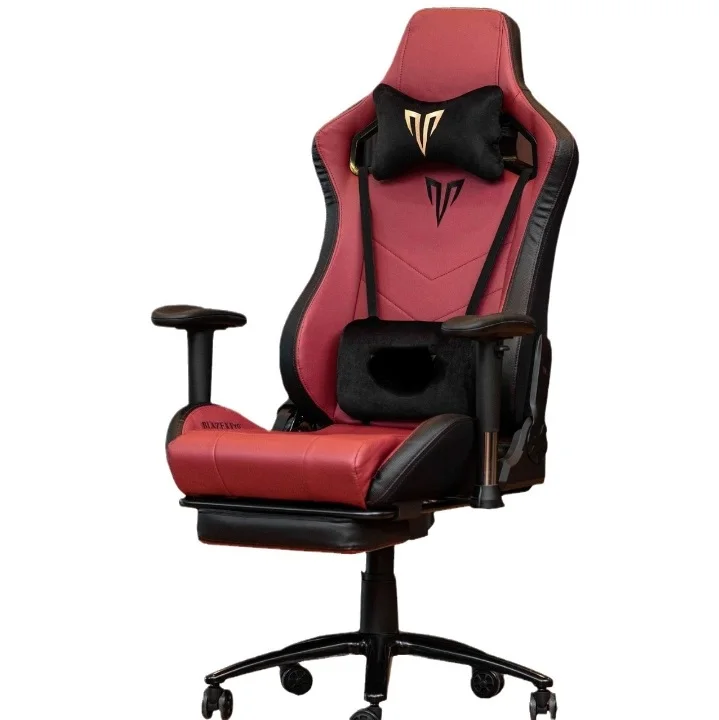 Wholesale Customized Brown Ergonomic Computer Game Desk  Reclining Gamer Seat Height Adjustment Gaming Chair with Footrest