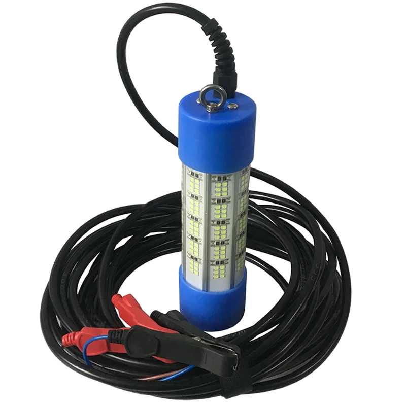 Best price led underwater fishing light 100W lure green  marine torpedo fishing light