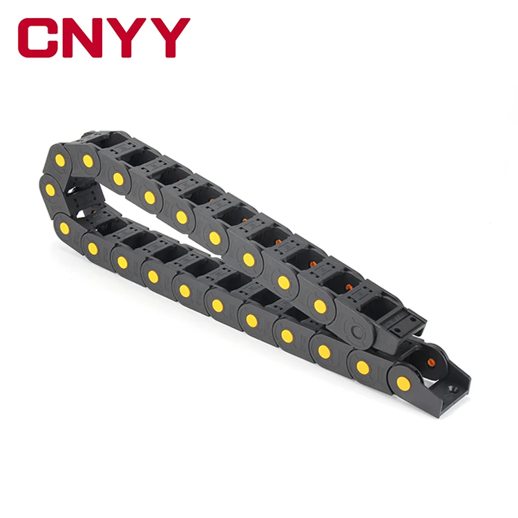CNYY 30 Series plastic openable type protective bridge cable drag chain for machine tool