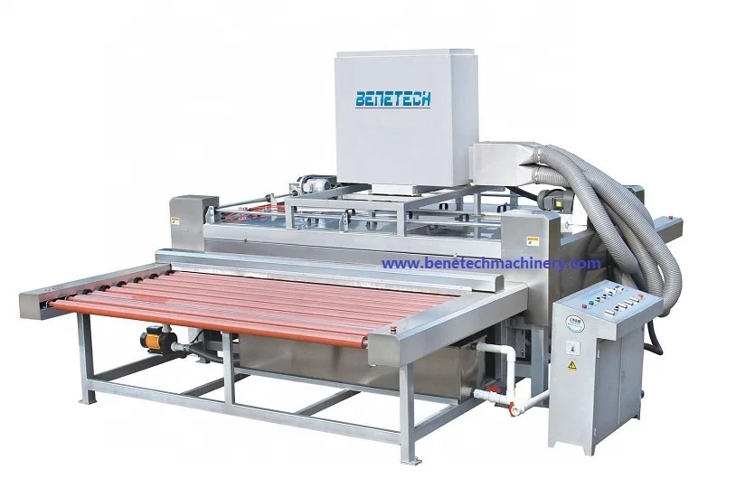 glass washing and air-dry effect machine BWX500 Automatic control Flat