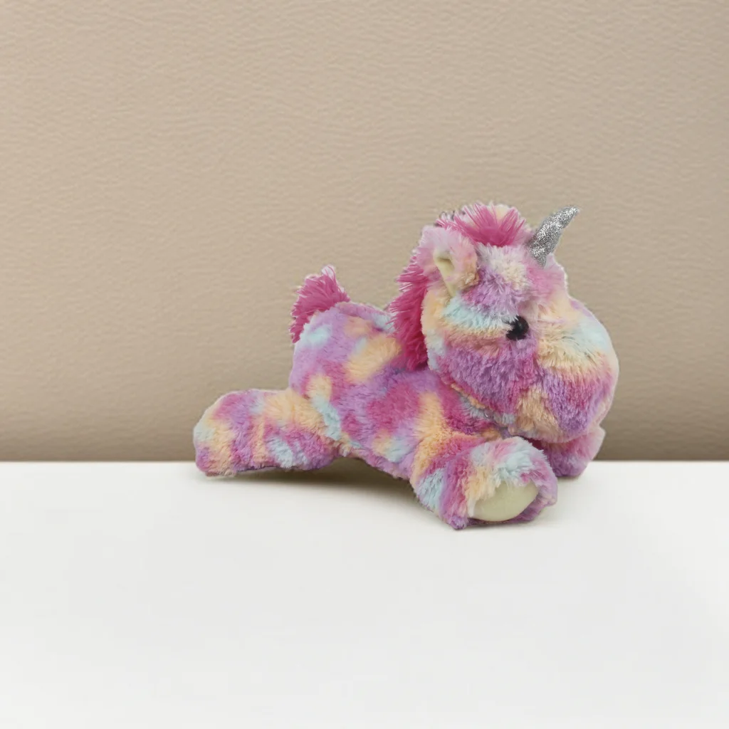 Cartoon plush toy manufacturer stuffed animal soft doll horse weighted plush rabbit yellow duck brown bear doll spot for kids