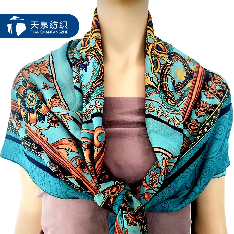 Лучшая распродажа шарф вуаль ткань оптовая продажа Высококачественная цифровая печатная хиджаб используемая для мусульманской женщины