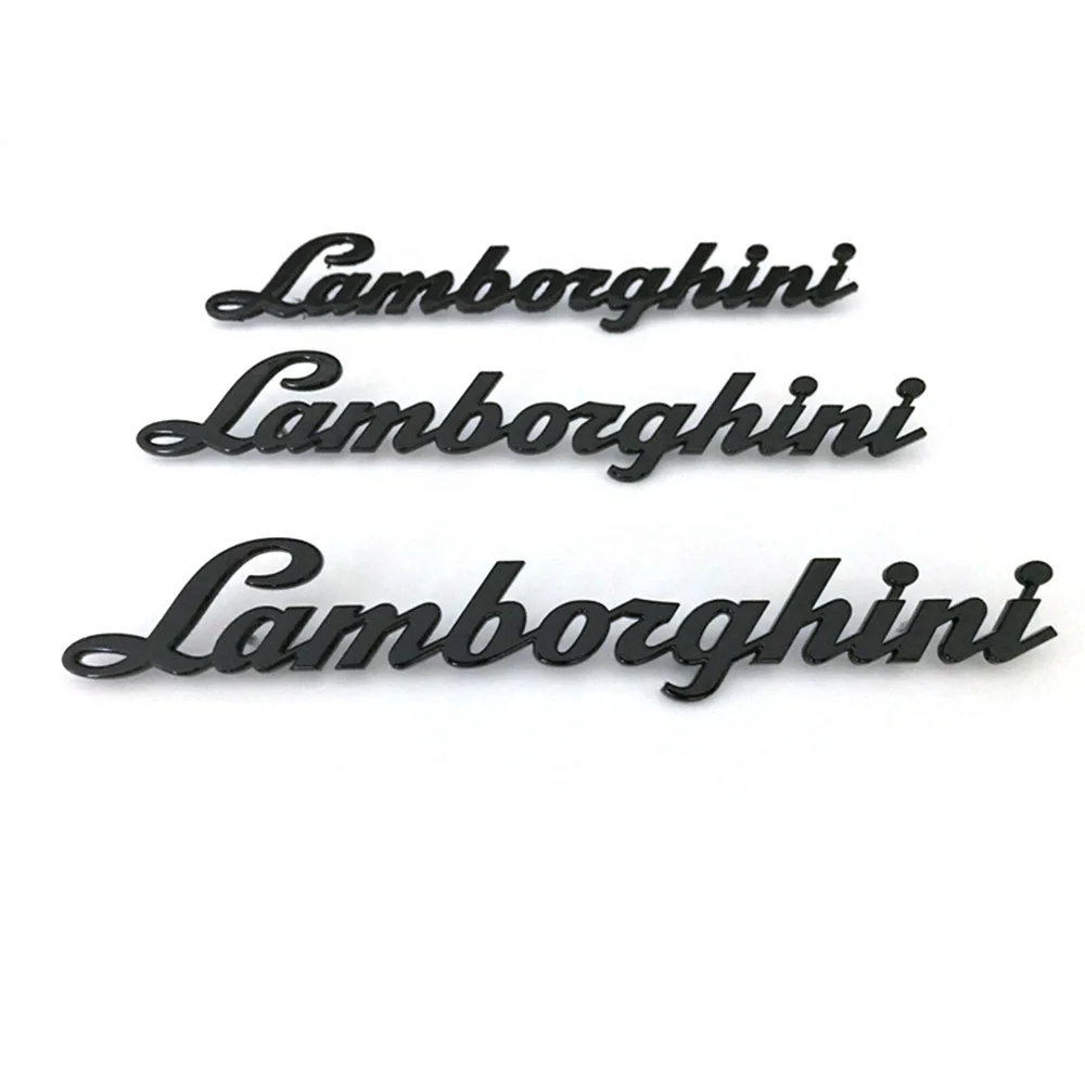New Arrival  Logo Script Emblem Badge Fit For Lamborghini Huracan Gallardo Murcielago OEM4T0853742B