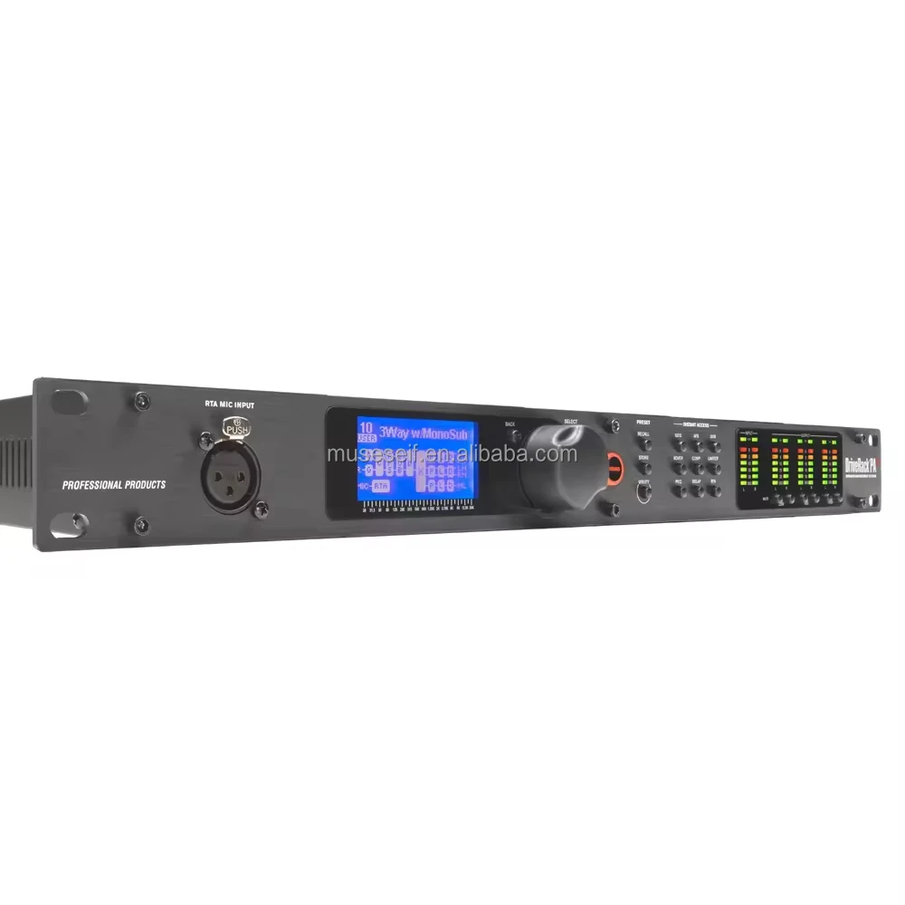 2 Input 6 Output Digital Processor DriveRack PA2 DSP Professional Audio Processor