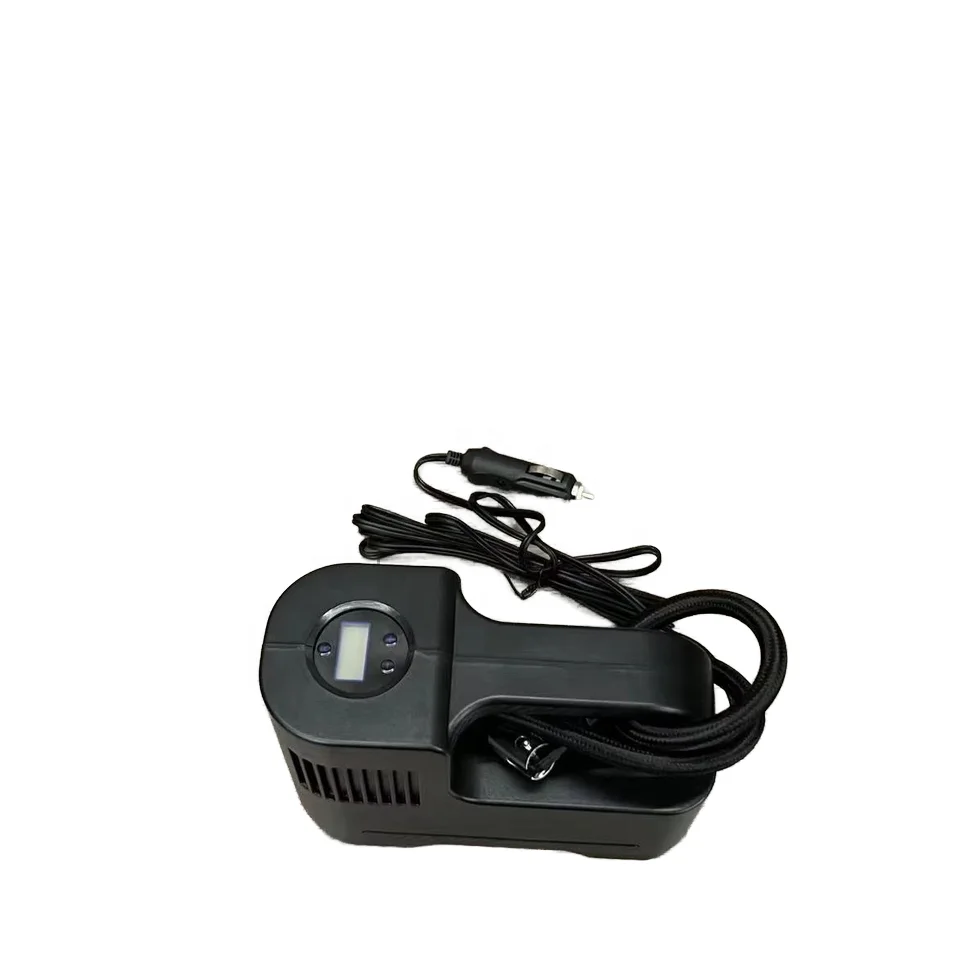 Tire Pressure Monitor Tyre Inflator Portable Air Compressor Cord Air Pump For Car Tire Inflator With Digital Pressure Gauge