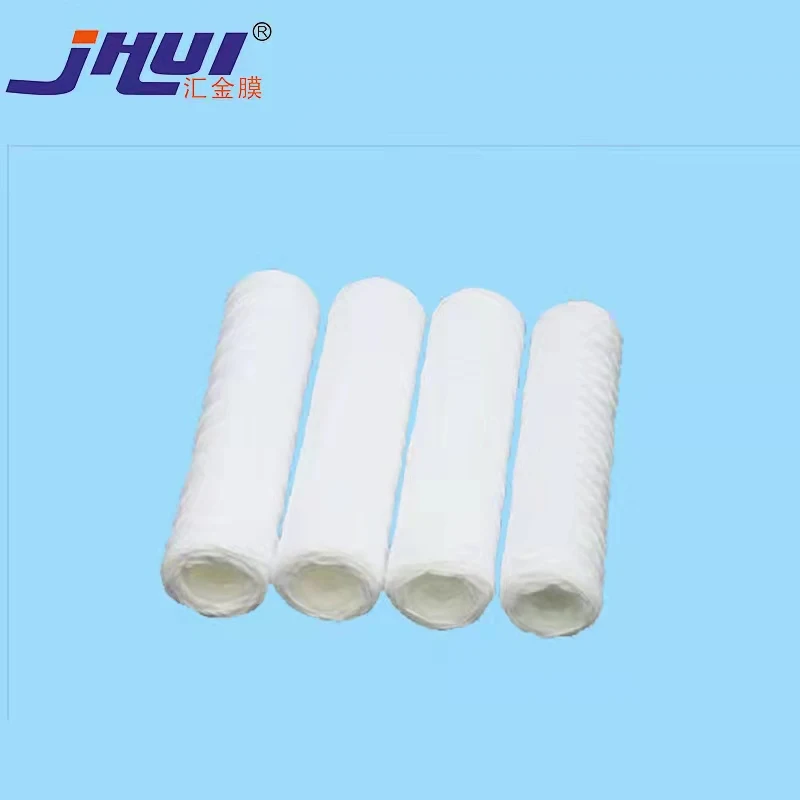 Sewage purification plant purify block 40 inch 5 micron PP yarn string wound cartridge filter