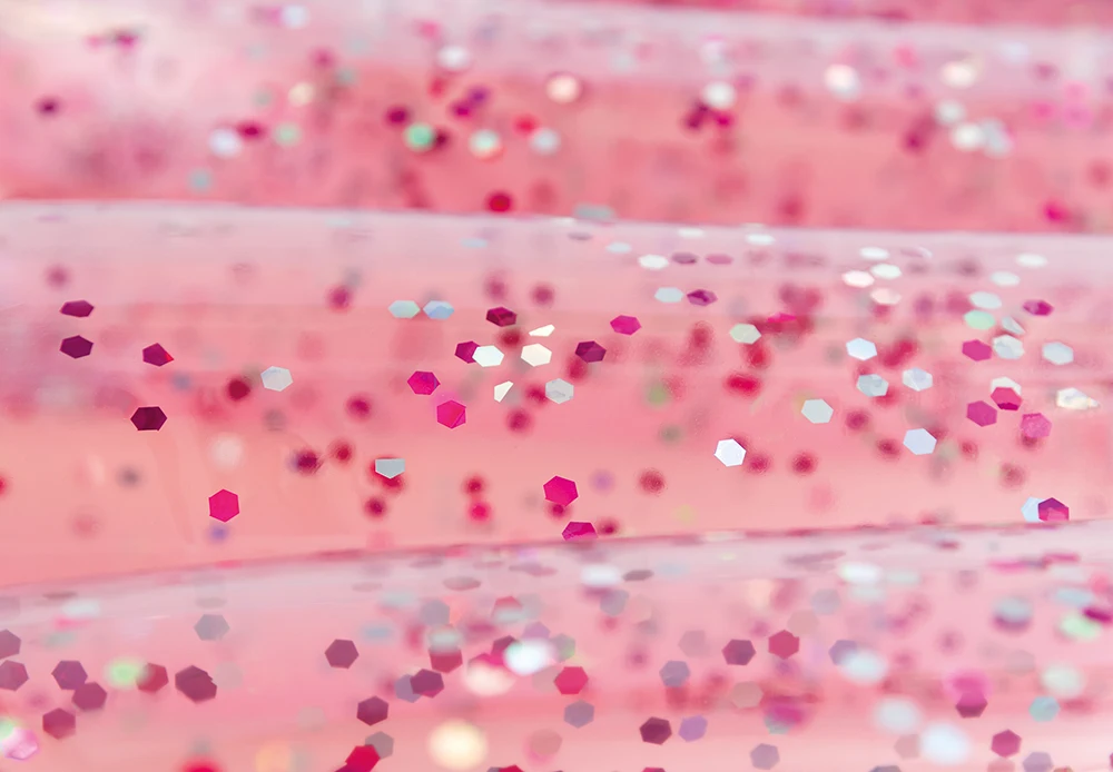 INTEX57257 Pink Durable Inflatable Seashell Swimming Float  Sparkling Beach Lounge Air Mattress