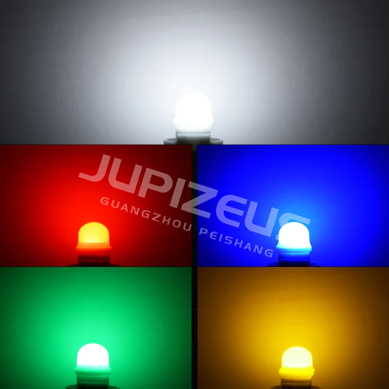 Hot Selling Factory 12V T10 Ceramic Car Led Bulbs Round Lens Astigmatic Beam Side Marker Lights