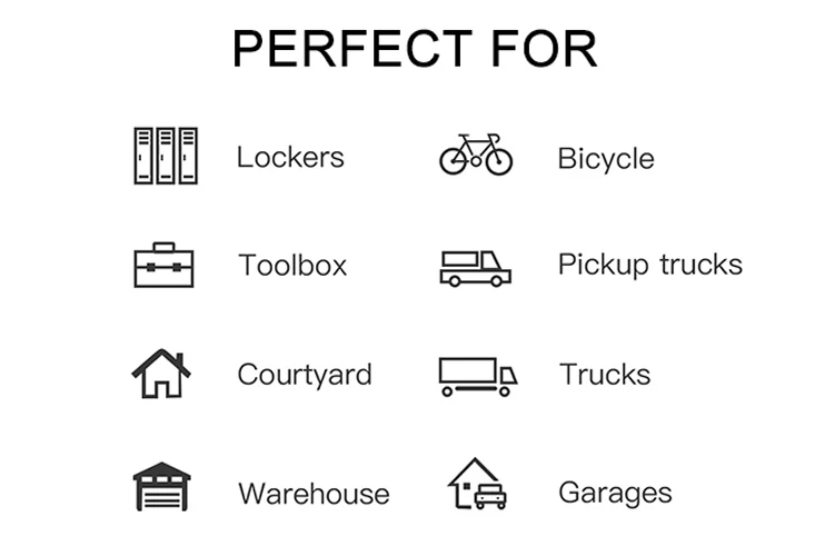 Mini New Smart Waterproof Small Fingerprint padLock For BagLuggageHandbagSafesLockerSuitcase