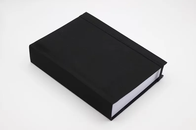 holographic paper journal blank page printing collection with pocket hot selling sticker books