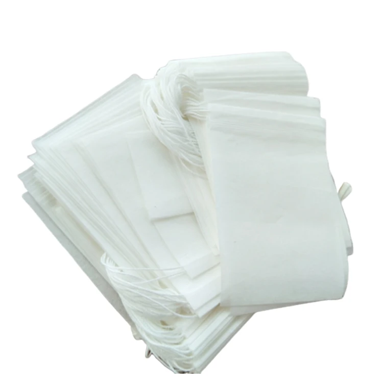 High Quality Custom Drawstring Nylon and Non-Woven Filter Bags Tea Packaging & Printing Products with High Quality Drawstring