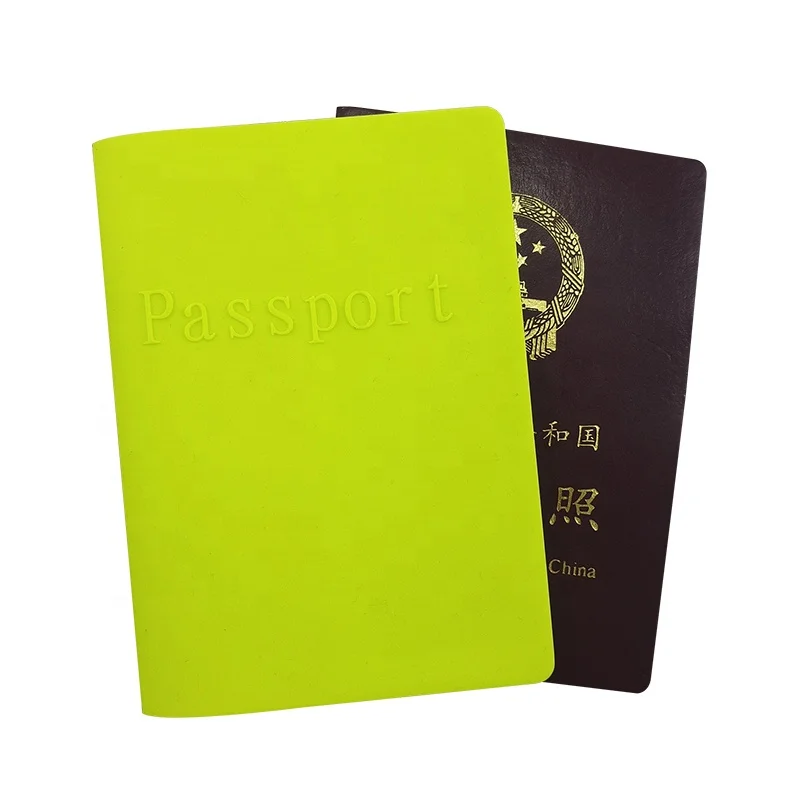High quality promotion gift travel customized logo unique passport case, printing logo silicone passport cover