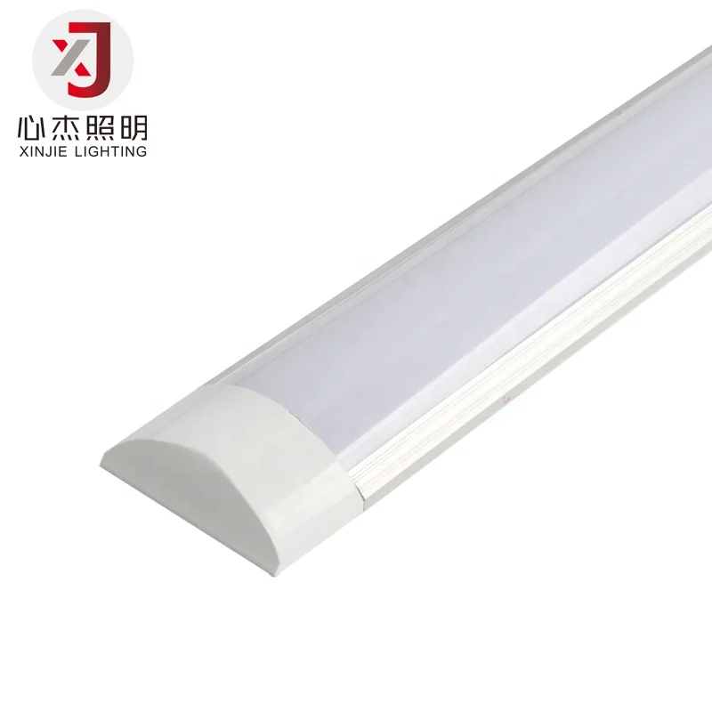 2022 Hot Sales Batten Light Triangular purifying lamp, aluminum +PP or iron +pp, light efficiency > 90lm/w