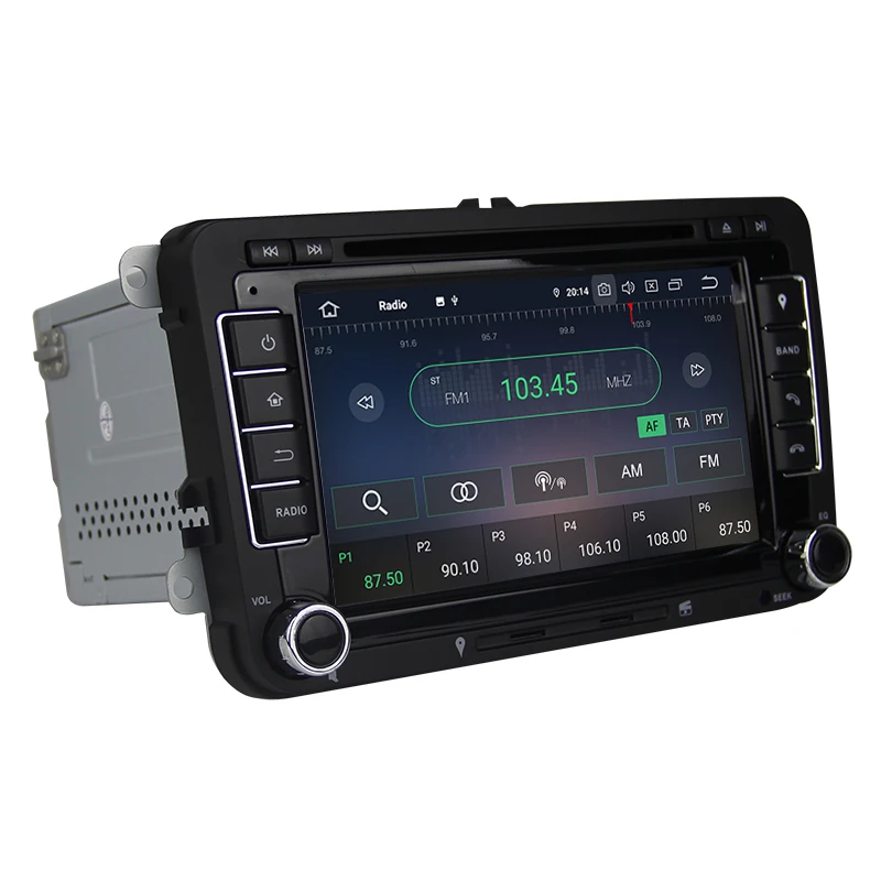 
Ersan Professional Audio Video Android 10 Car Radio Navigation for VW Skoda Golf 5 PassatCC Golf 6 Magotan Caddy TiguanJetta 