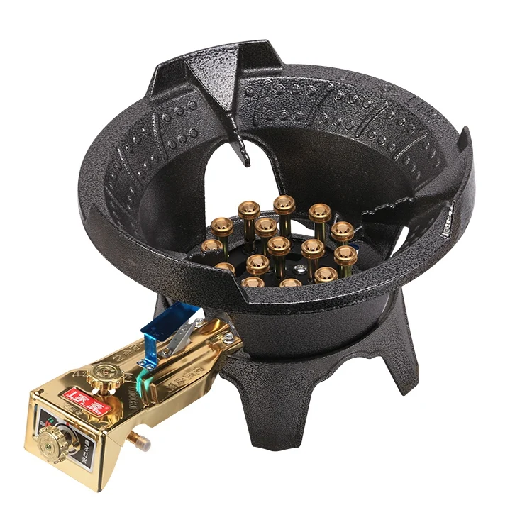 Наружная Коммерческая чугунная газовая горелка среднего давления