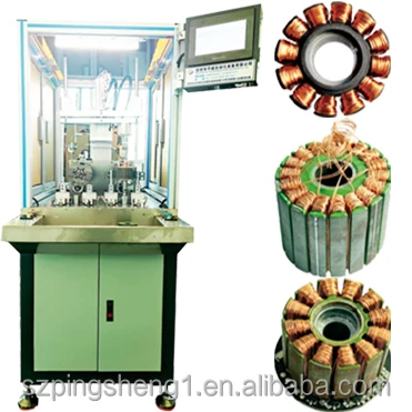 Automatic motor rotor winding machine Stator winding machine Complete set of automated production of micro-motor