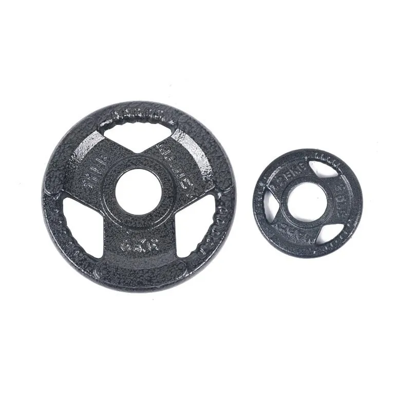5kg 10kg 15kg 25kg Lifting Wholesale Custom Gym Cast Iron Bumper Standard Barbell Weight Plates Sets For Home or Gym Fitness