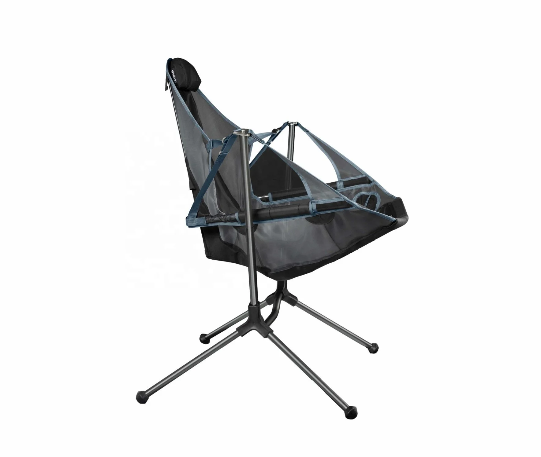 Lightweight Furniture Portable Camp Relaxing Swing Luxury Recliner Aluminum Outdoor Folding Rocking Chair