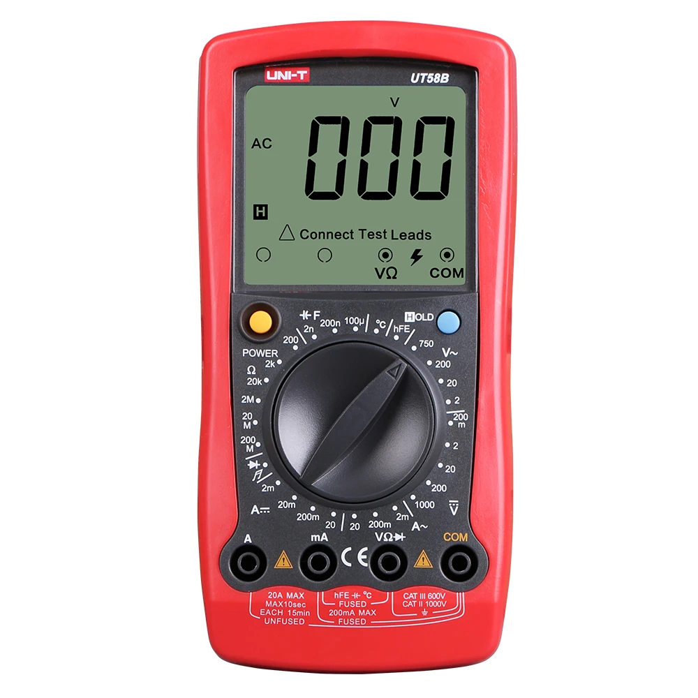 UT58B General Digital Multimeter профессиональный мультиметр цифровой мультиметр цена бд