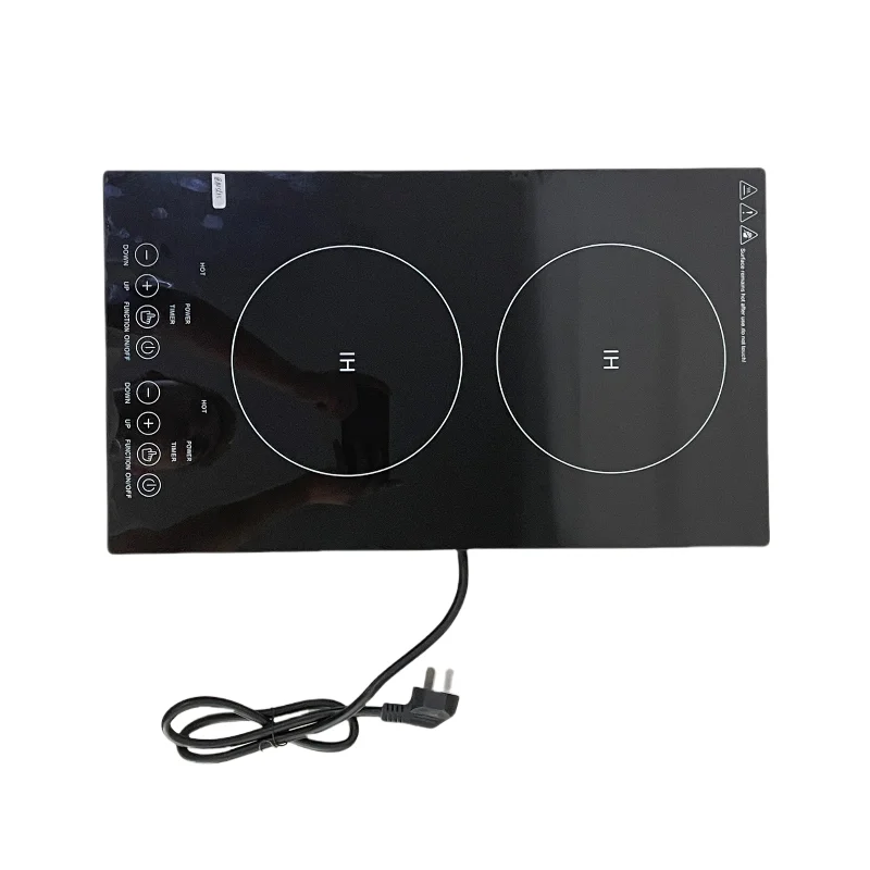 Dual use of domestic induction cooker tongs