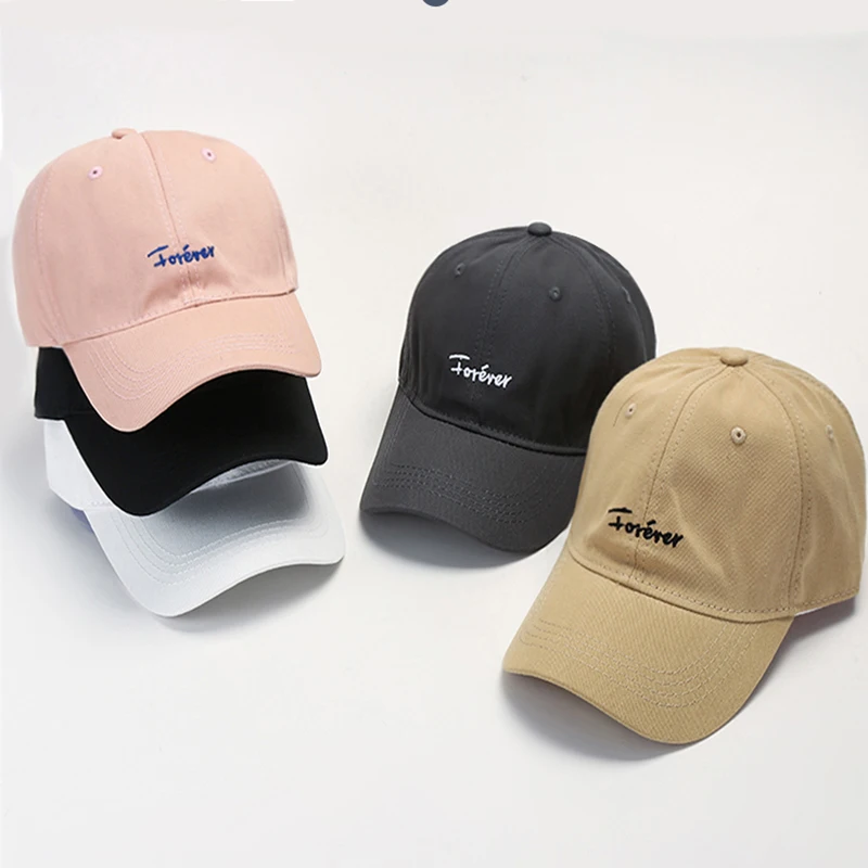 Solid Color Soft Top 3d Embroidery Sports Cap Dad Hats Cotton Adjustable Blank Custom Unstructured Baseball Cap Plain Caps