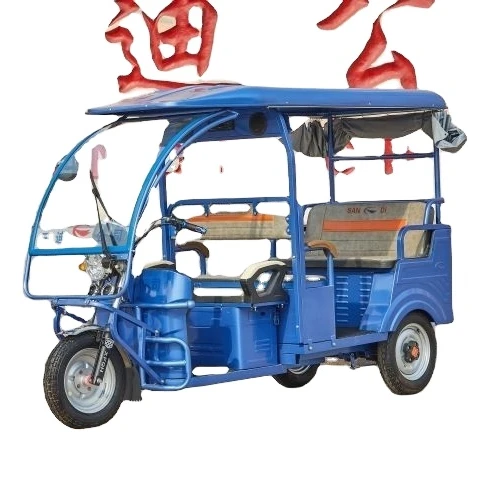 SD-010 Long Range Big Battery Electric Tricycle 6 Seats Electric electric for Adult