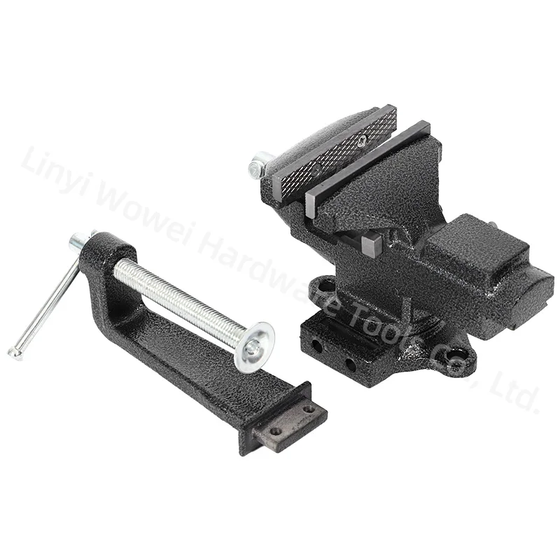 Clamp Post Universal  Bench Clamps 360 degree Swivel Base Bench Vise with Home Vise for Holding