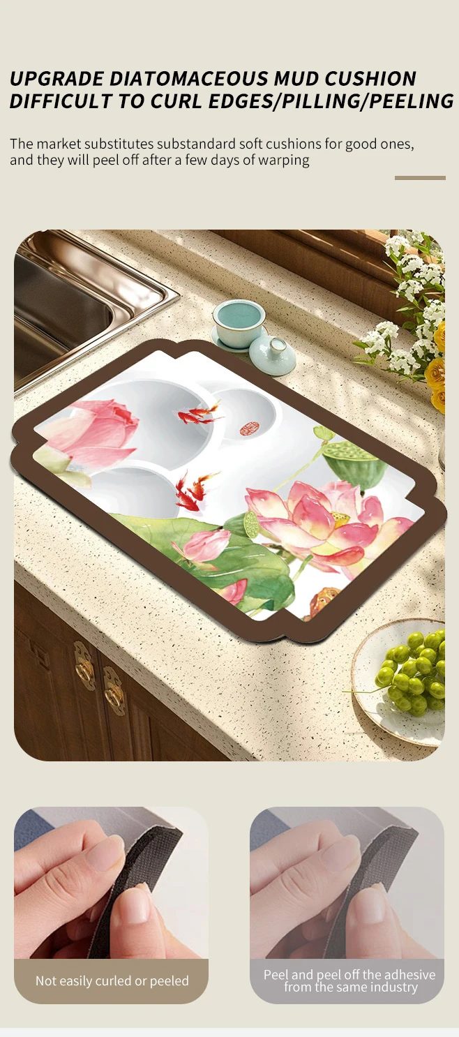 2024 New Luxurious Anti Non Slip Antislip Absorbent Absorbing Floor Door Skymoving Washroom Bath Mats red kichen mat
