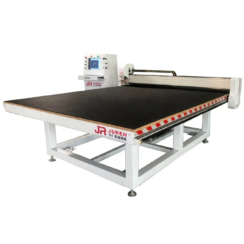 Automatic Mirror Stone Ceramic Tile Machine Cut Glass With Convey Belt Cutting CNC Machinery Cutting Table