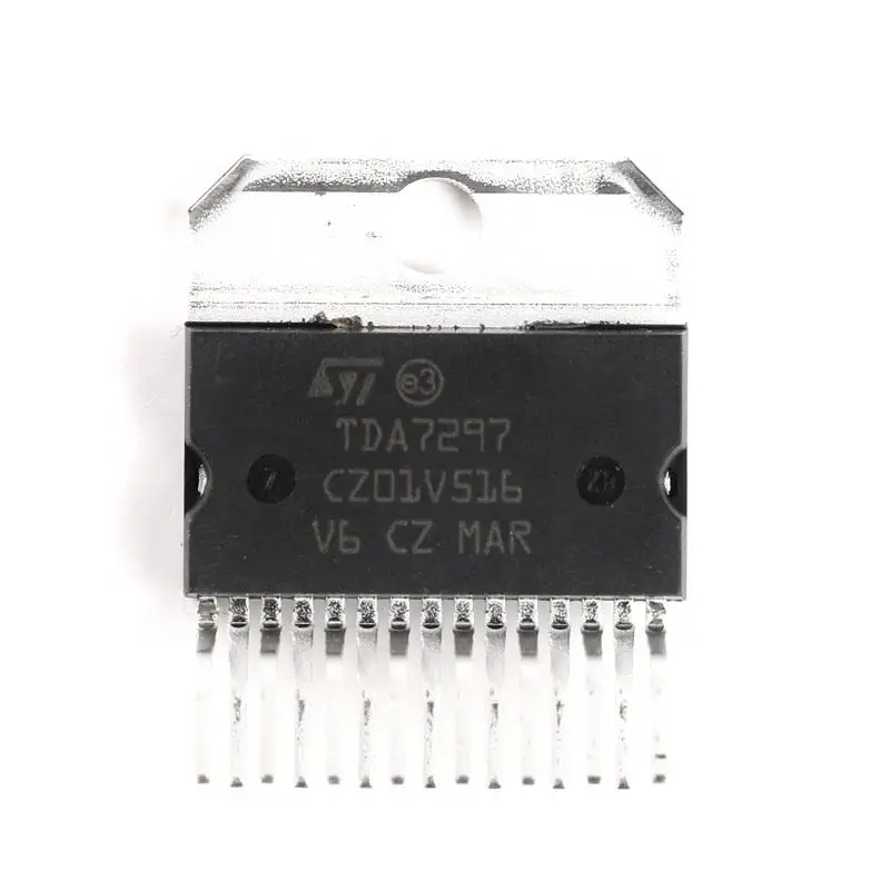 15+15W Dual-bridge Amplifier Designed for Dual-speaker TV and Portable Radio TDA7297 ZIP15 IC Chip Integrated Circuit