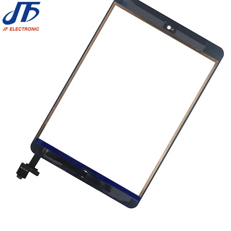 Сенсорный экран для iPad mini 1 2 A1432 A1454 A1455 A1489 A1490 A1491 с клейкой кнопкой home дигитайзер Сменное переднее