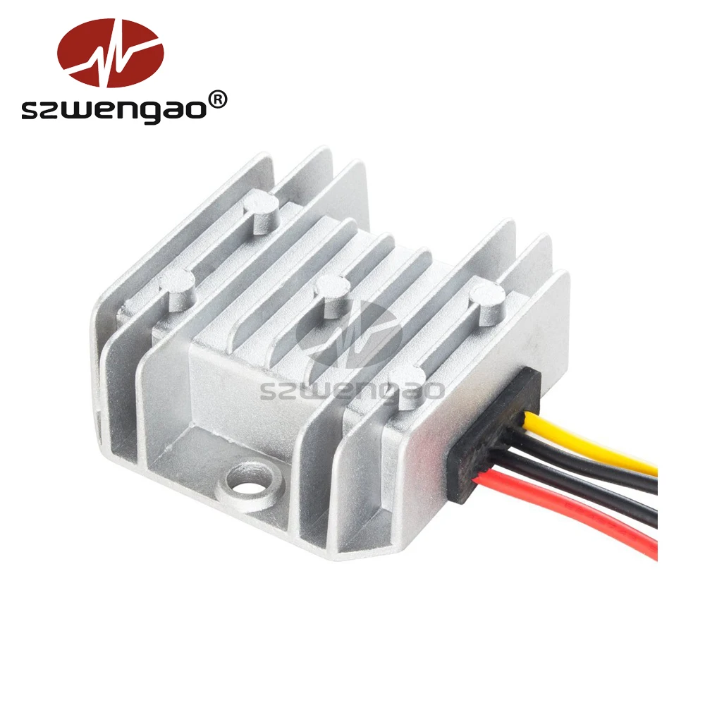 szwengao 50W Car Power Converters 12V 24V to 5V 5A 8A 10A Step Down DC DC Converter for LED Display