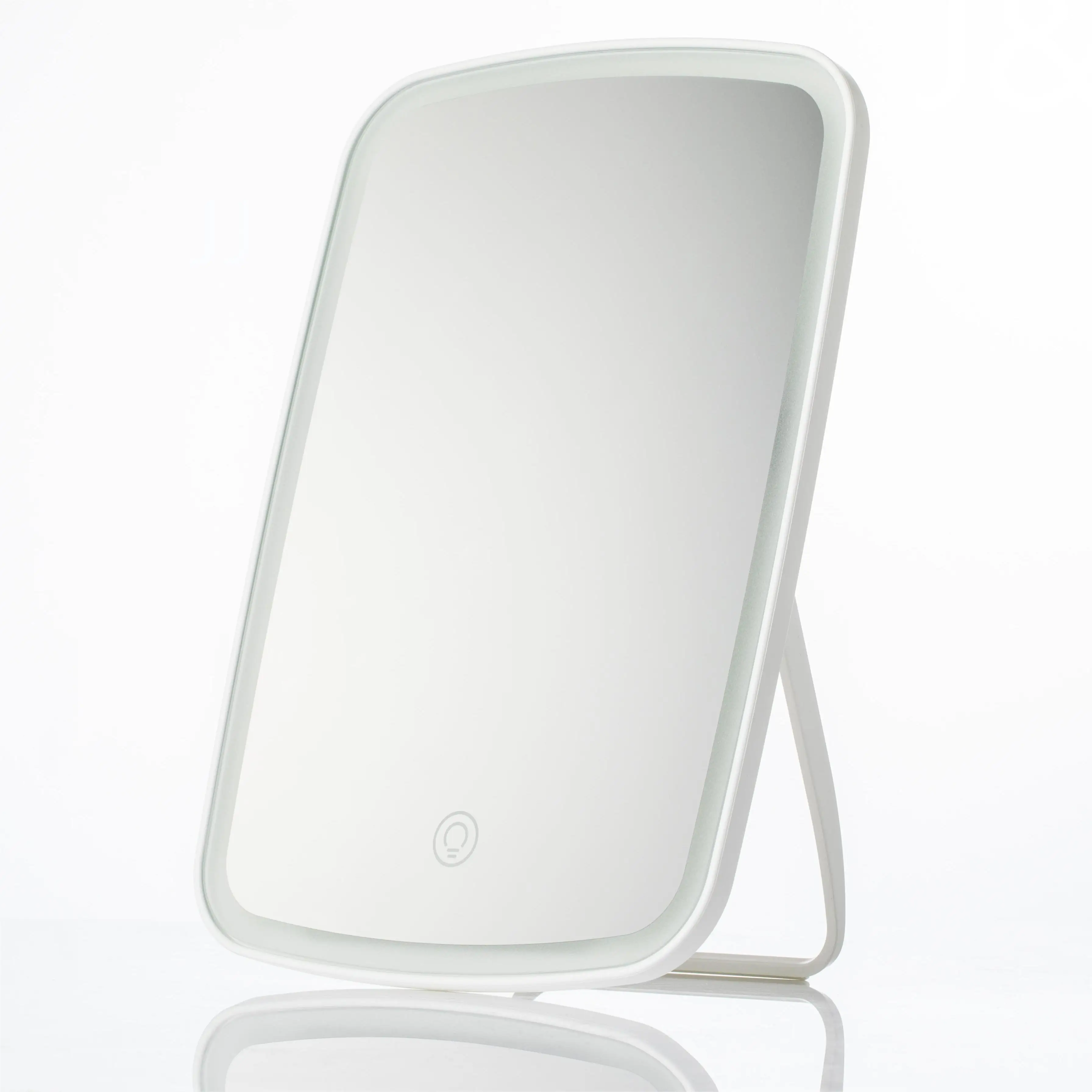 2024 Original Design High Definition Vanity Mirrors Smart Touch Switch Best Quality Lady Favorite Glass Plastic Mirror